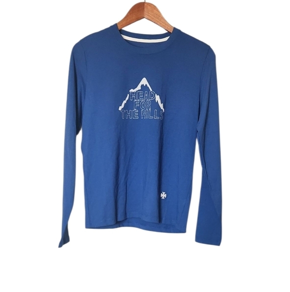 Tory Sport Tops - Tory Sport Blue Crewneck Top
